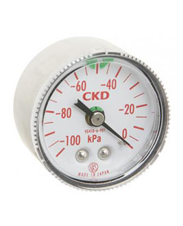 CKD Vacuum pressure guage with limit maker